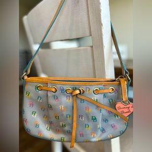 Authentic vintage Dooney & Bourke Y2K shoulder bag and matching wallet